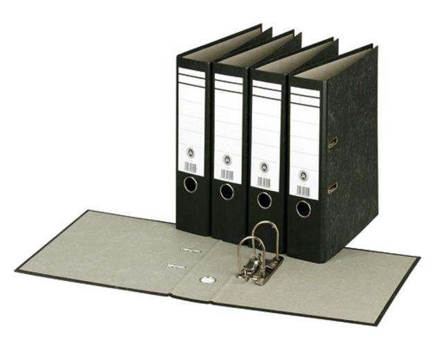 188342 Basic čierny mramorový zakladač RADO A4 75mm