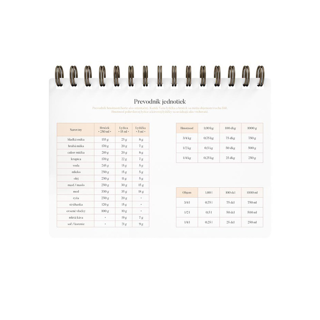 Kniha na recepty s vareškou 2, 80 listov 7510195