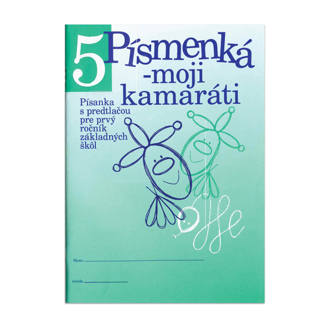 Zošity sada 6ks - Písmenká moji kamaráti A5
