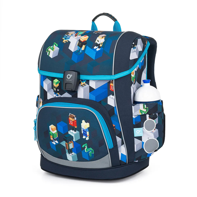 Školská ľahká aktovka Topgal PixelArt AIRA 23034