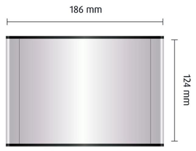 Menovka zásuvná 186 mm Hi - Tech