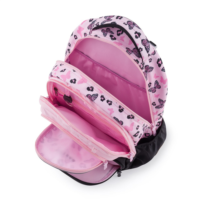 Školský batoh OXY NEXT Butterfly pink