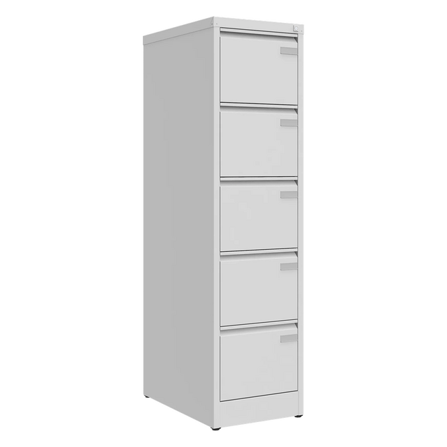 SZK304e zásuvková kartotéka 5 zásuviek A5 širka 54,5cm, šedá