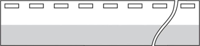 Lamistrip pre hrebeňovú.vazbu bal.100ks/ Pockets for files