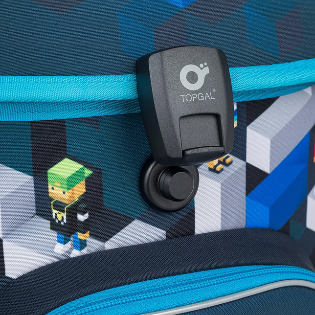 Školská ľahká aktovka Topgal PixelArt AIRA 23034