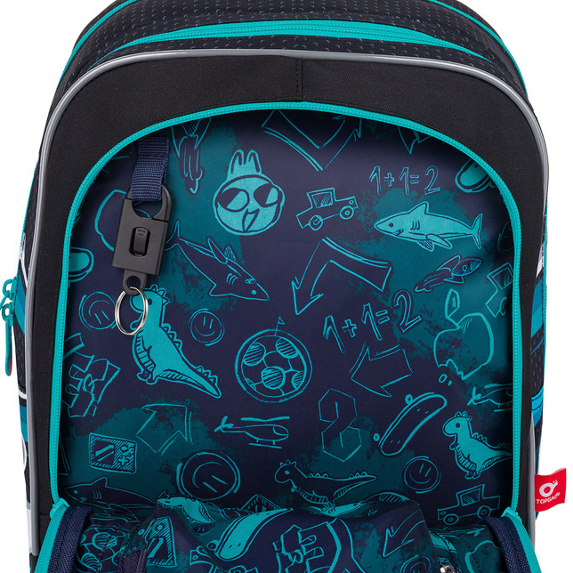 Könnyű iskolatáska Topgal ENDY Formula 25013