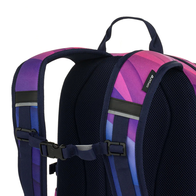 Študentský batoh Topgal VIKI ružovofialový 25032
