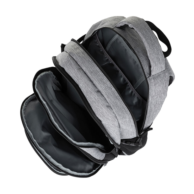 Školský batoh OXY SCOOLER Grey Black