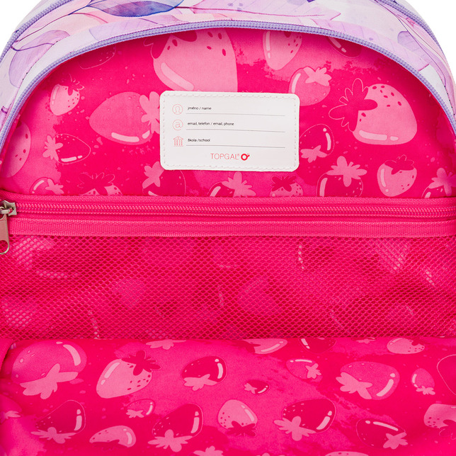 Könnyű iskolatáska Topgal ENDY lóval 25073