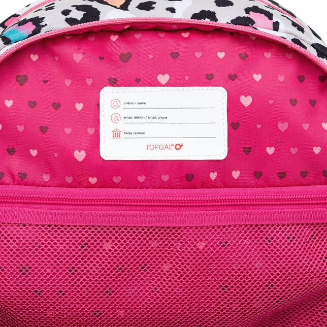 Ľahká školská taška Topgal ENDY s mačiatkami 23037