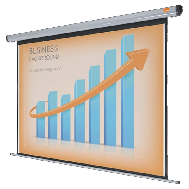 Elektrické plátno Nobo 192 x 144cm