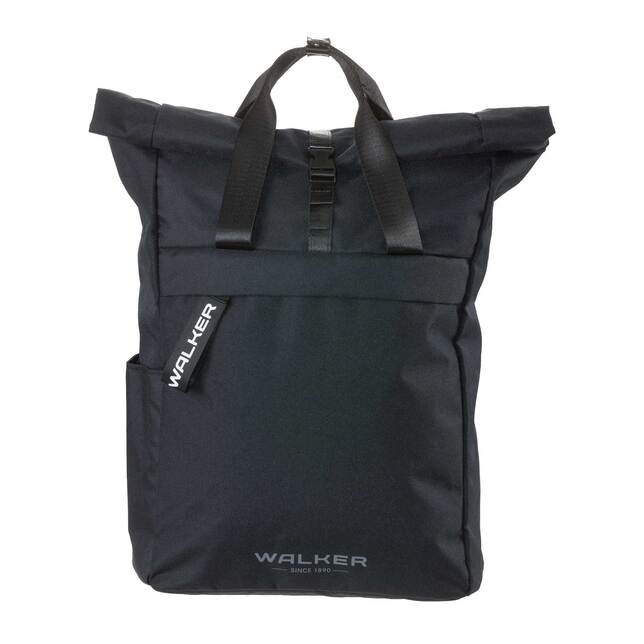 Ruksak WALKER Roll Top Classic Black Melange