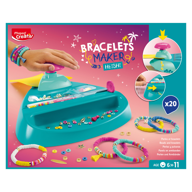 Kreatívna súprava Maped Heishi, Bracelets Maker náramky
