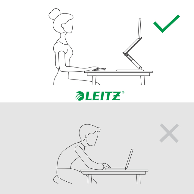 642401 Polohovateľný stojan na notebook Leitz Ergo