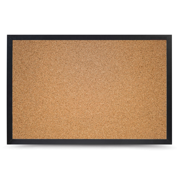 Korkové tabule v dizajnových rámoch