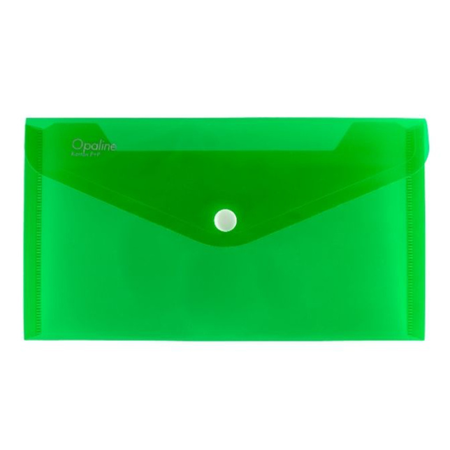 Plastová obálka DL s cvočkom Opaline