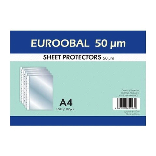 Euroobal A4 lesklý 50mic. DUM bal. 100ks 