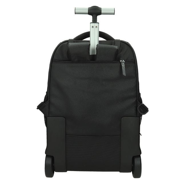 Školská taška na kolieskach NBA Black 531416