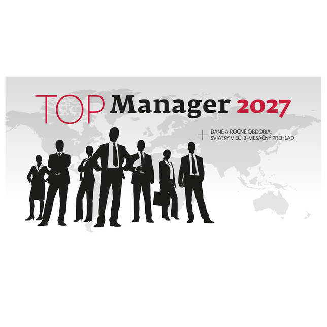 Kalendár stolový TOP Manager S361-26, 2026