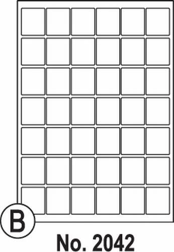 Print etikety biele A4