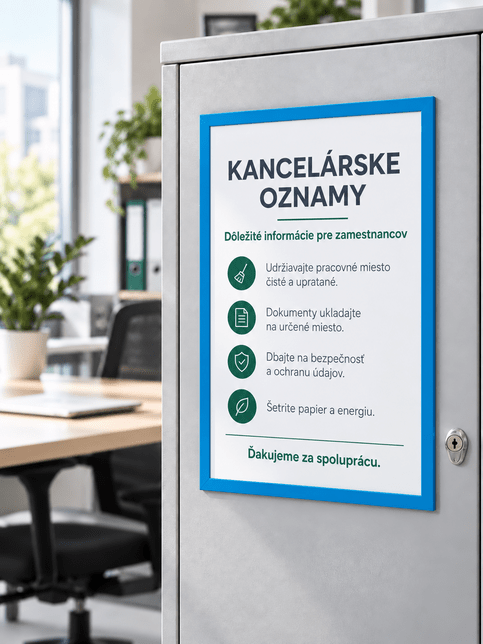 Mágneses A4-es tasak fémfelületekre