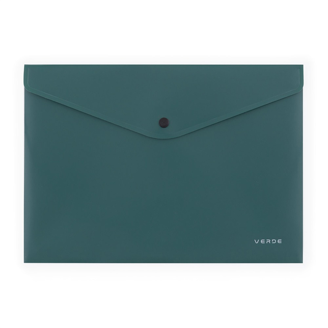 Plastový obal A4 s cvočkom VERDE