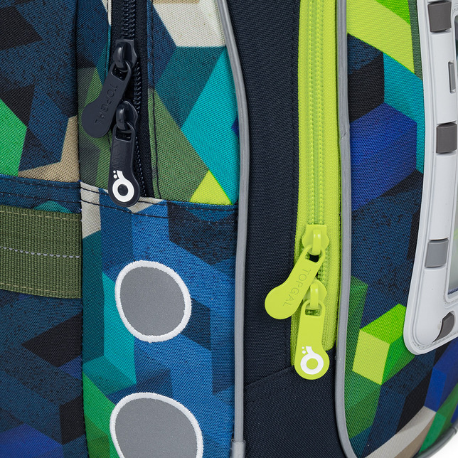 Ľahká školská taška Topgal ENDY PixelArt World 24015