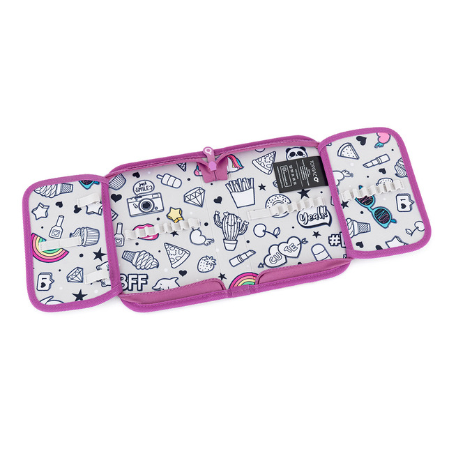 Peračník Topgal PENN 1p. prázdny s 2 chlopňami s princeznou a jednorožcom 26001