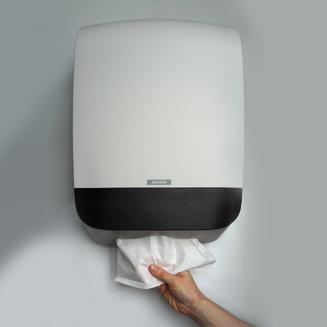 90168 /77410A Zásobník pre skladané utierky, ABS plast KATRIN