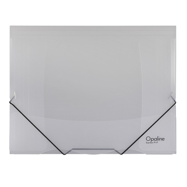 Plastový obal s gumičkou Opaline