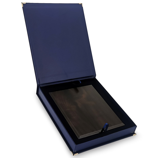 Etuja vertikal modra pre dosku 178x228mm