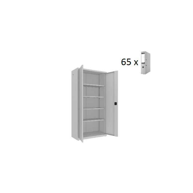 SBM203e kovová skriňa šedá RAL7035 199 x 100 x 43,5 cm