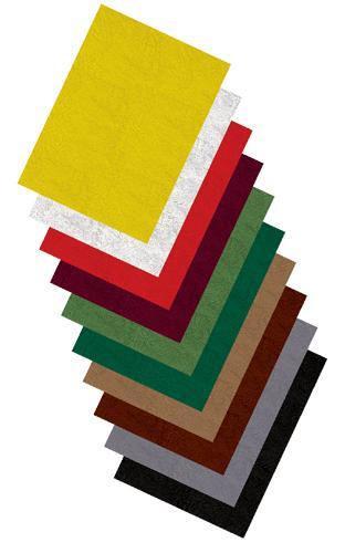 Kartónové obálky na krúžkovú väzbu Delta koža A4