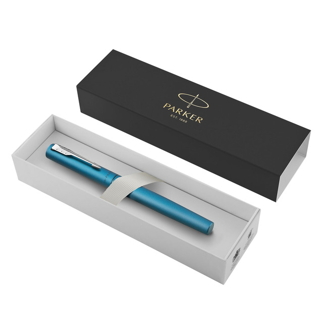 Parker VECTOR XL Teal plniace pero so strieb. klipom CT FP
