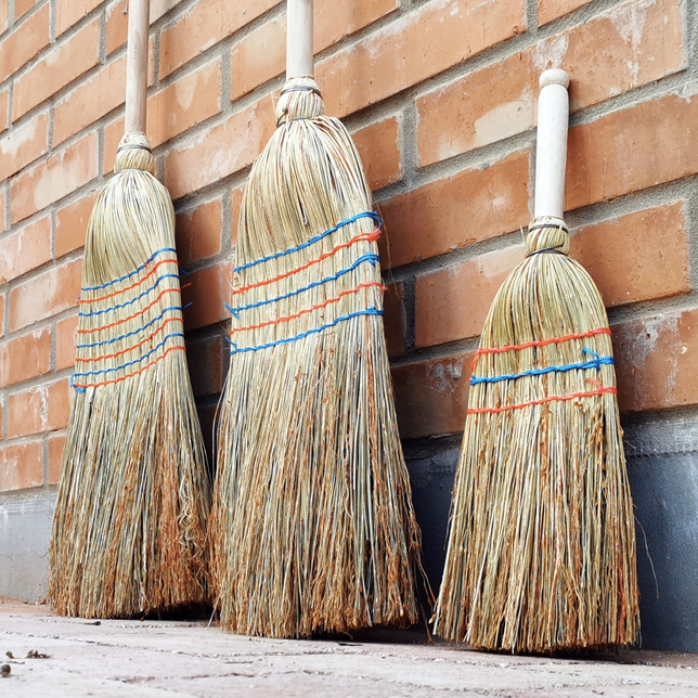 Metla ciroková 5x šitá