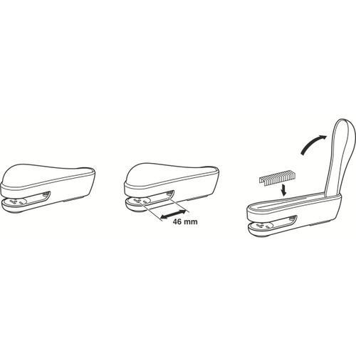 55030033 Stolová zošivačka velká 30 listov Allura