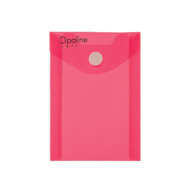 Plastová obálka A7 na výšku s cvočkom Opaline