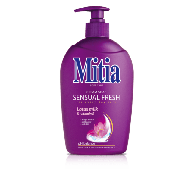 Mitia tekuté myd. 500 ml Sensual fresh s dávkovačom