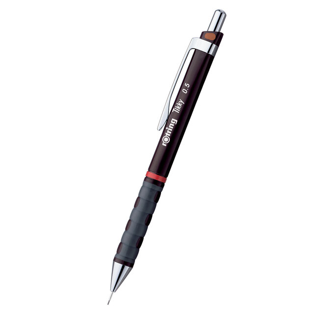 Súprava mikroceruziek Rotring Tikky Black hrot 0,35, 0,5 a 0,7 mm
