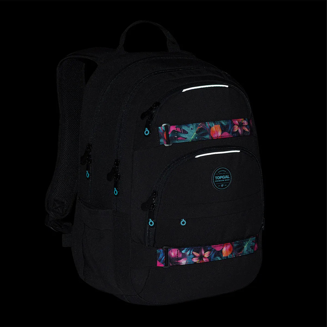 Študentský batoh Topgal VIKI s tropickými popruhmi 26035