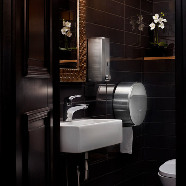 99295/992967 Zásobník na toaletný papier do pr.28cm, nerez