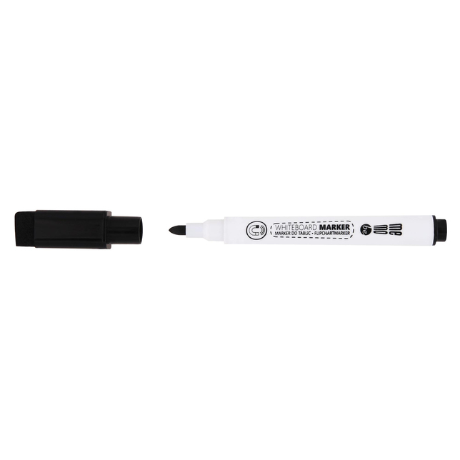 Popisovač pre biele tabule s gumou a s magnetom MM005-02