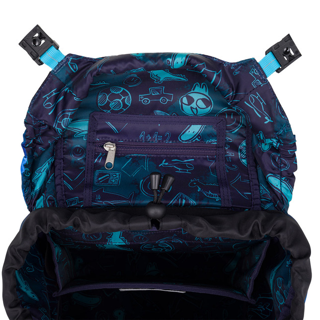 Školská ľahká aktovka Topgal Rýchlo a zbesilo KIRA 25014