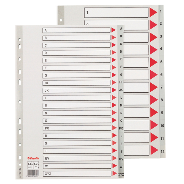 Plastové rozraďovače A4 Maxi