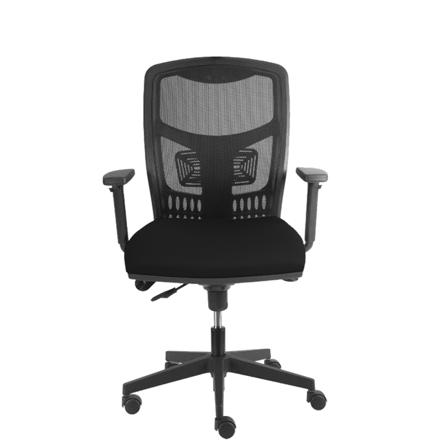 YORK sieť kancelárska stolička čierna
