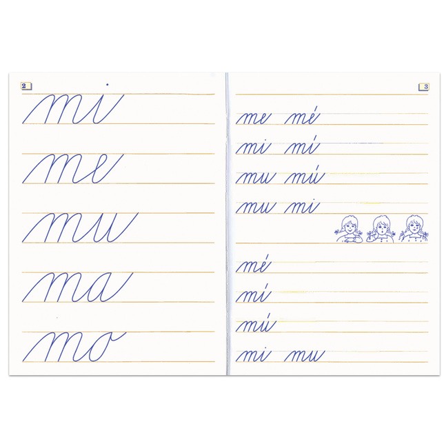 Zošity sada 6ks - Písmenká moji kamaráti A5