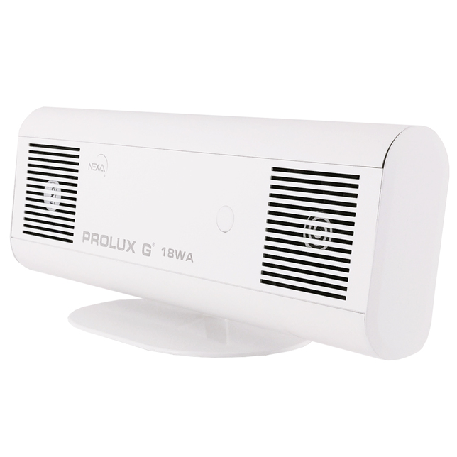 Germicídny žiarič PROLUX G18W stolový biely Horizontál