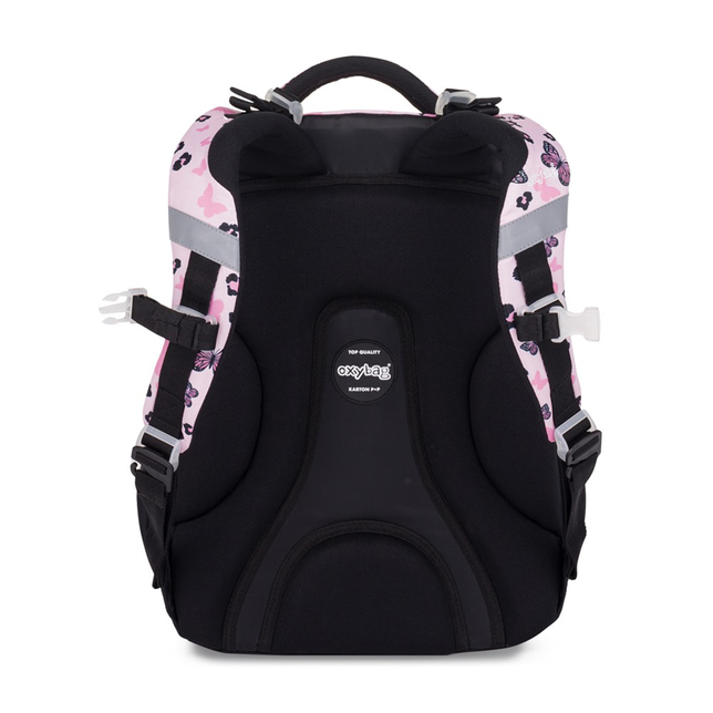 Školský batoh OXY NEXT Butterfly pink