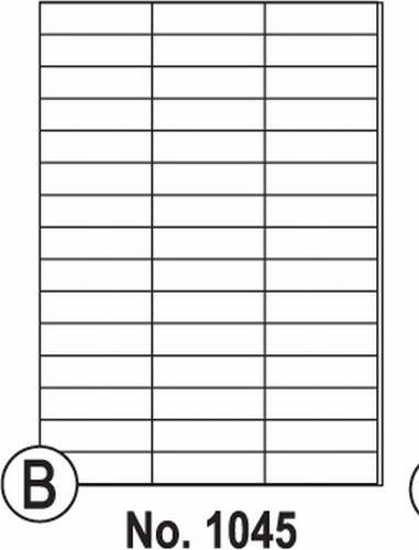 Print etikety biele A4