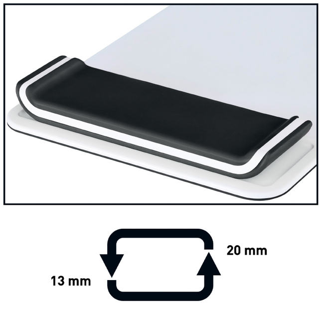 Nastaviteľný podložka pod myš Leitz WOW